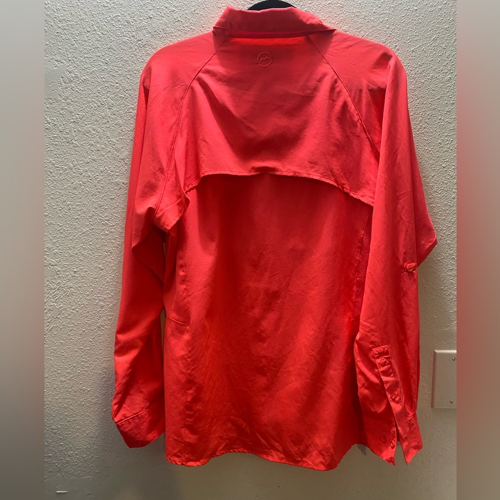 Magellan Outdoor Pro Fishing Coral Mens Shirt XL Semi- Fitted - Picture 5 of 8